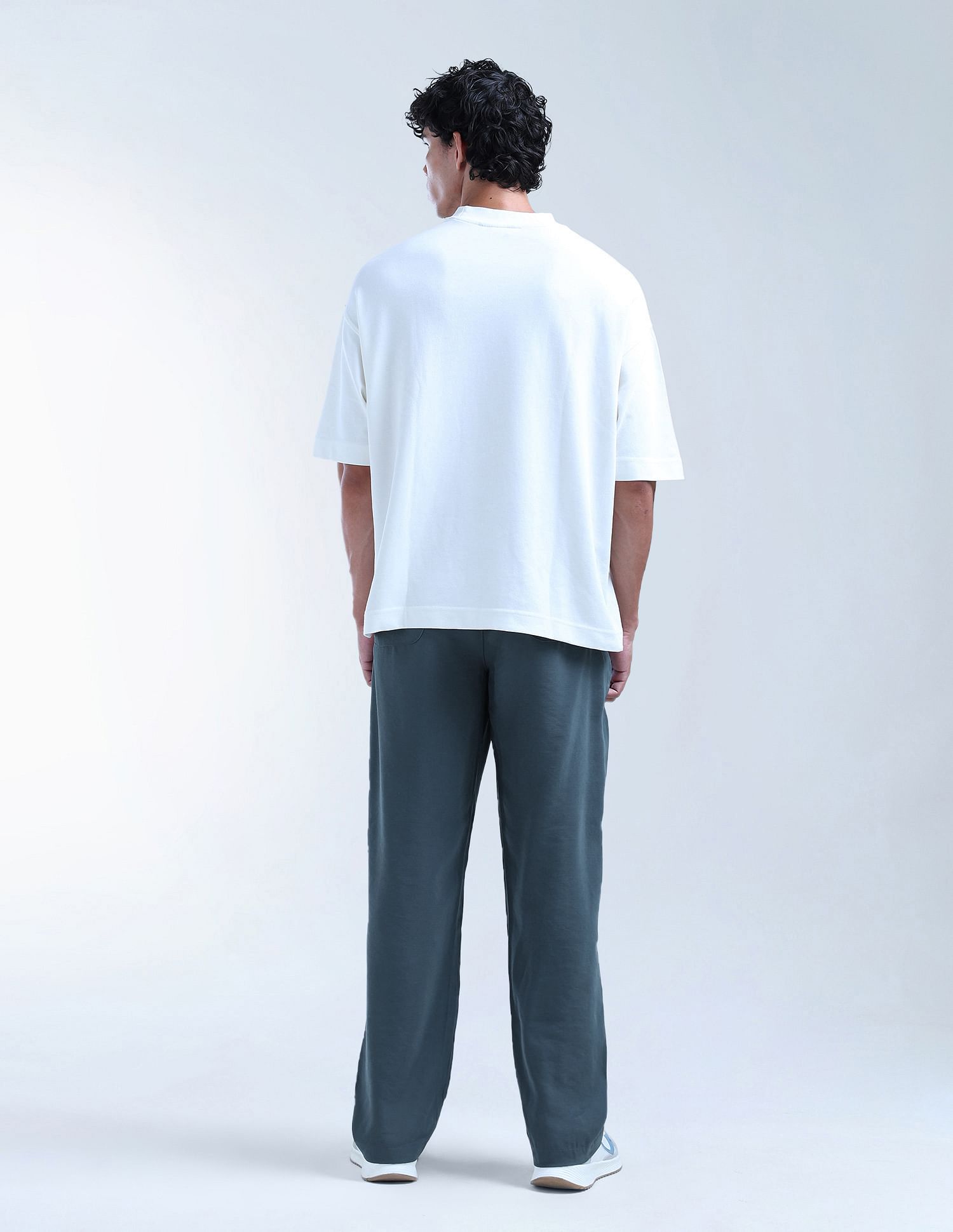 Flying Machine Solid Cobain Loose Fit Chinos