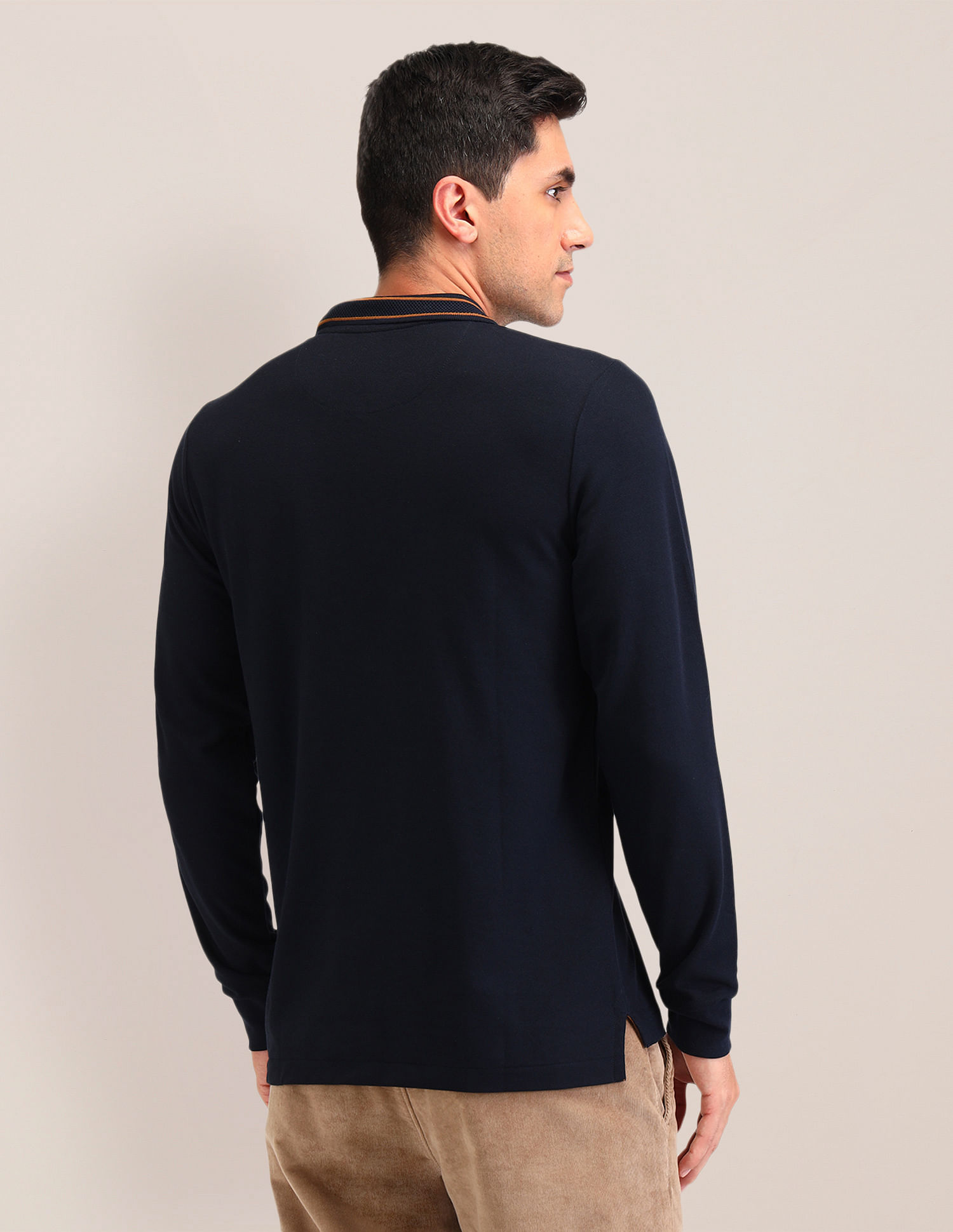 U.S. Polo Assn. Solid Slim Fit Polo Shirt