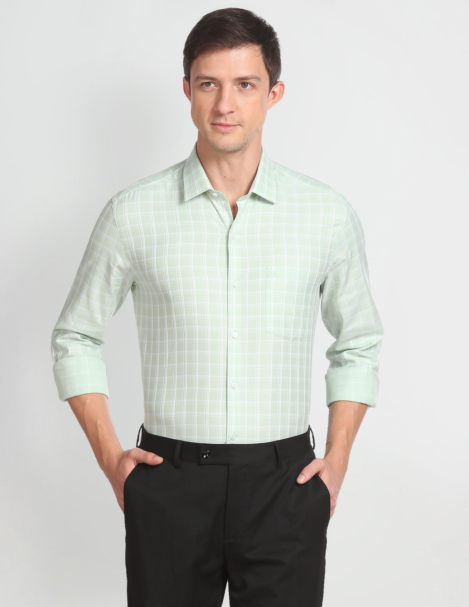 Arrow Tartan Check Twill Shirt