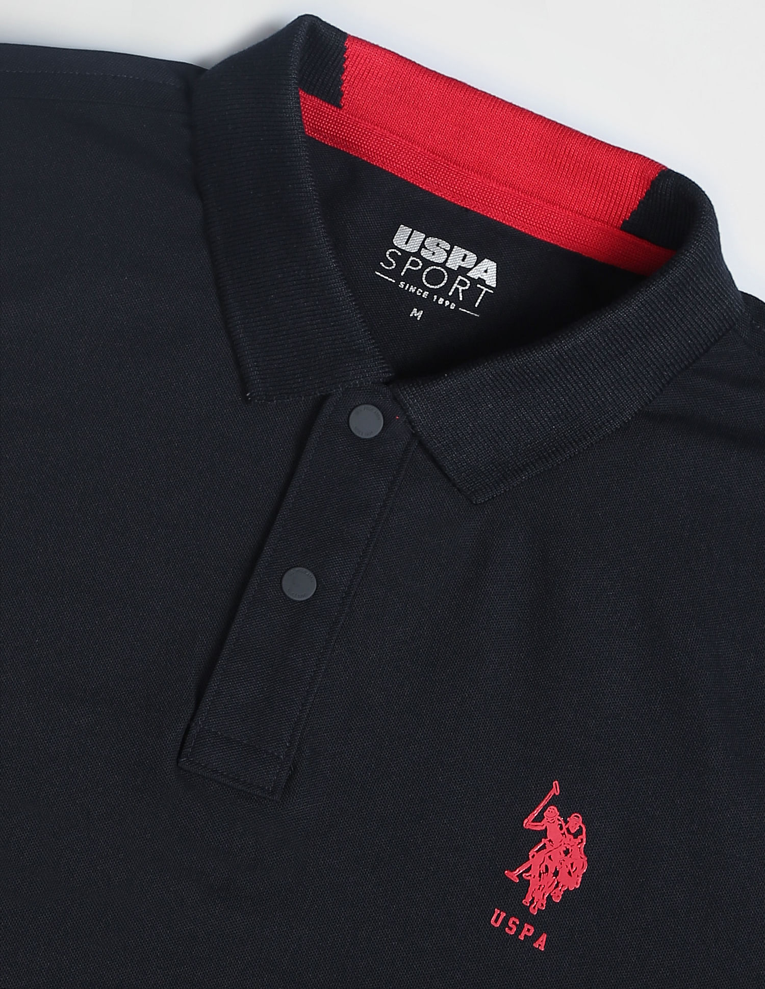 U.S. Polo Assn. Solid Slim Fit Polo Shirt