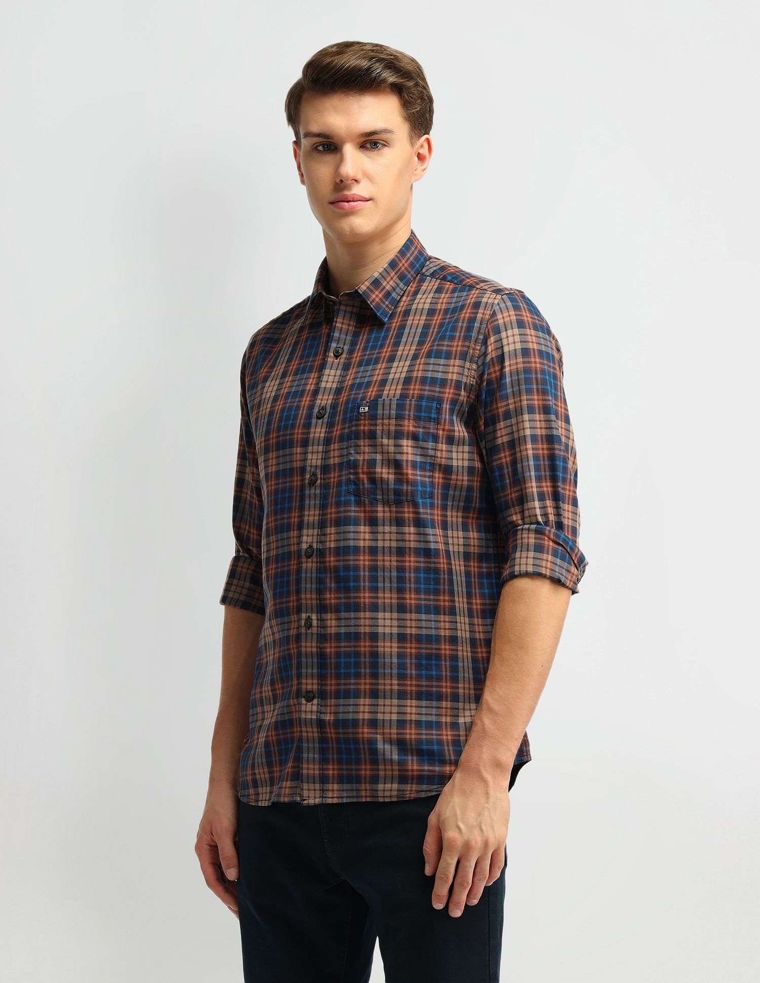 Arrow Sport Slim Fit Cotton Shirt