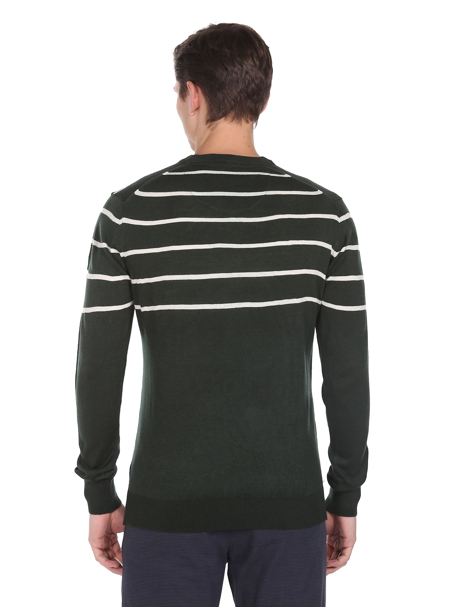 Horizontal on sale striped sweater