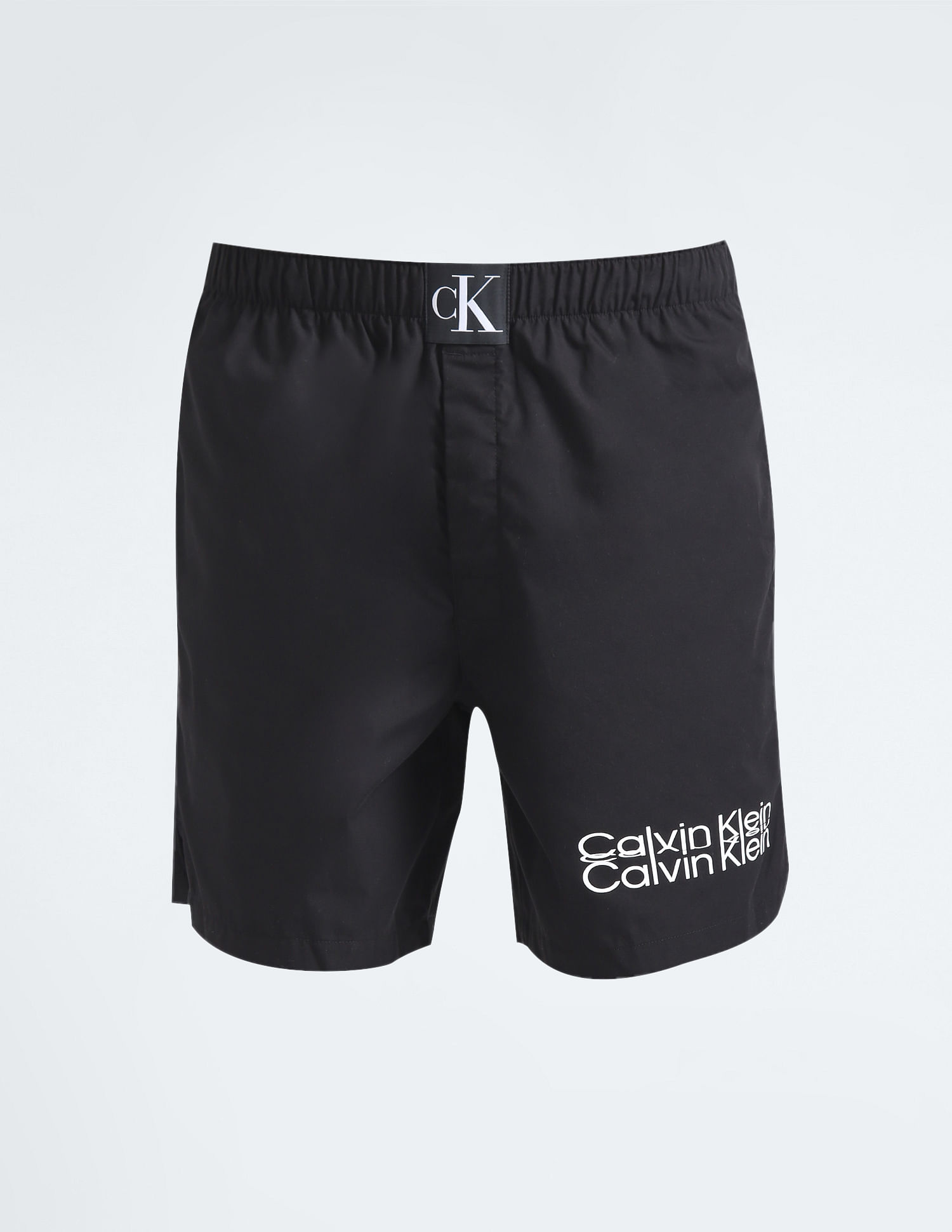 Calvin Klein Underwear Mirror Logo Solid Boxers