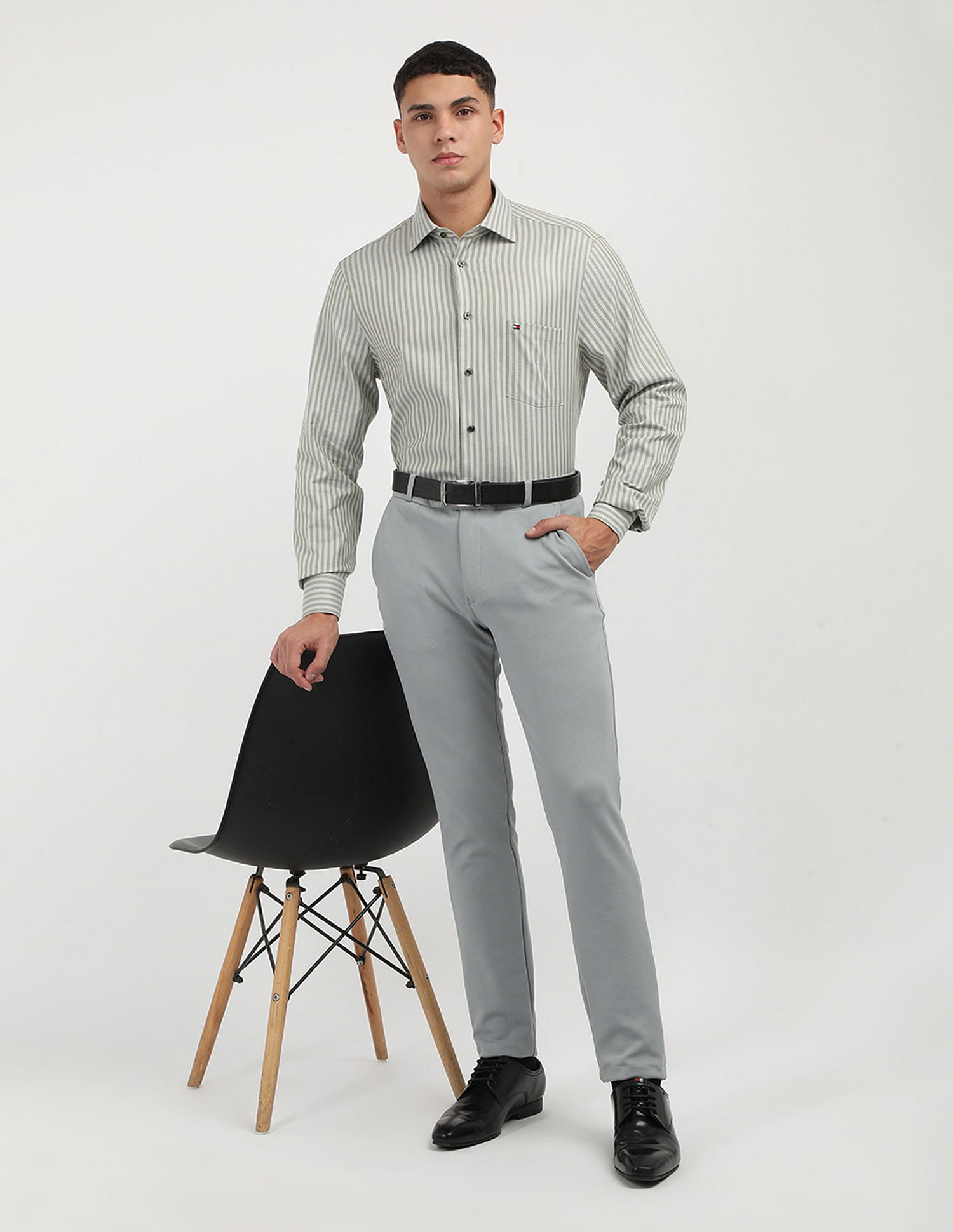 Tommy Hilfiger Decorative Dobby Regular Fit Shirt
