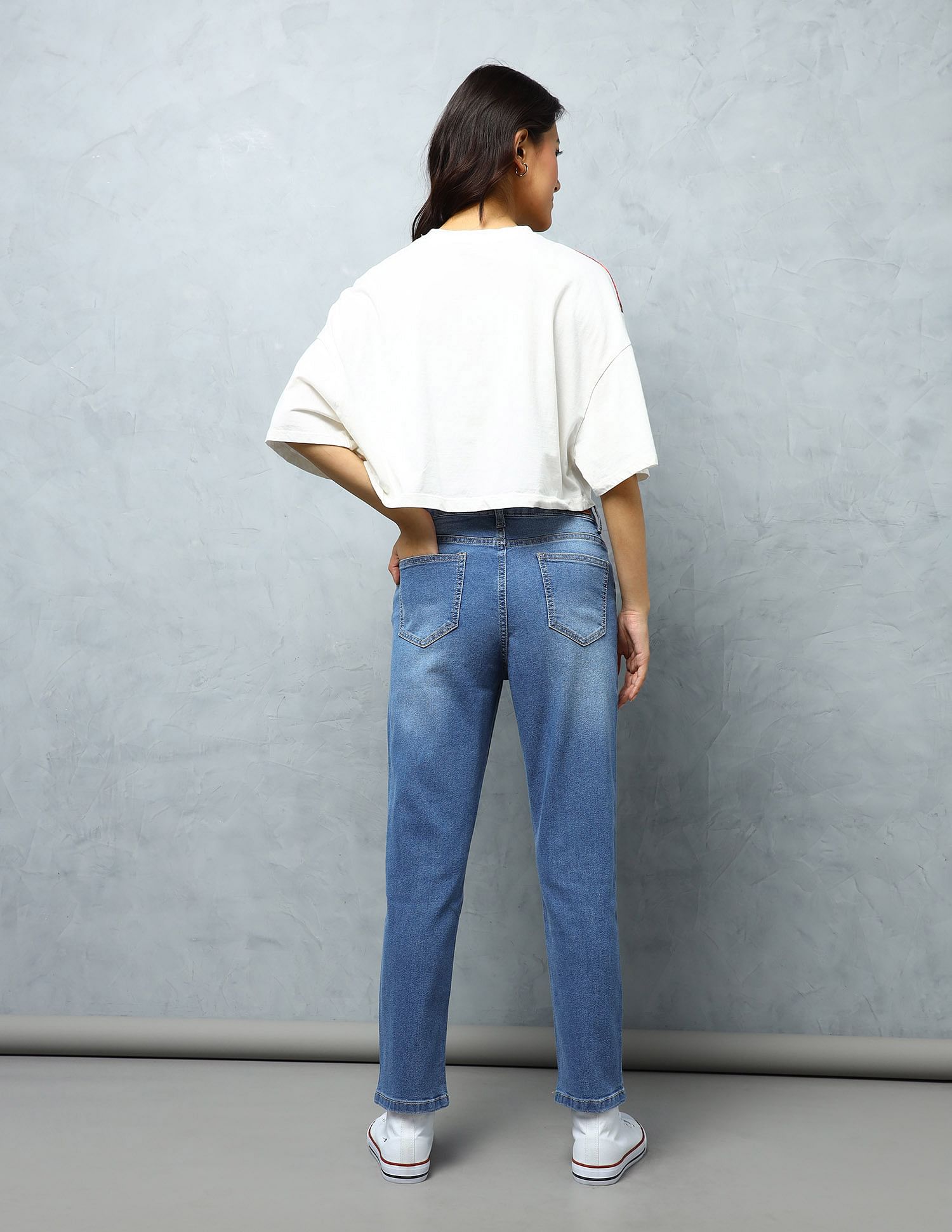 Flying Machine Women High Rise Slim Fit Jeans