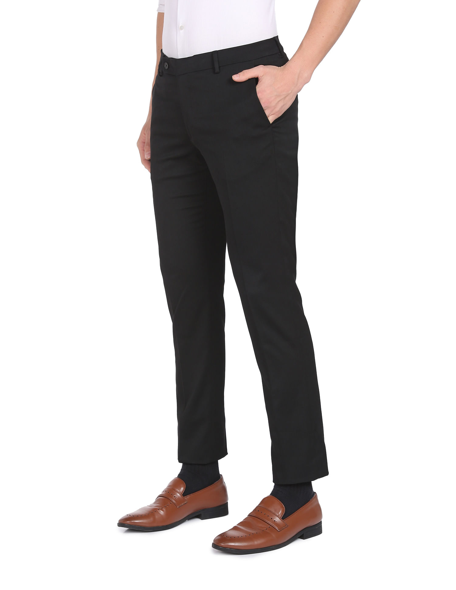 Men's Suit Pants Trouser Suit Pants For Men Fashion Plain Slimfit Formal  Korean Casual Office Trendy Ankle Cut Business Working Pants For Men |  Lazada PH