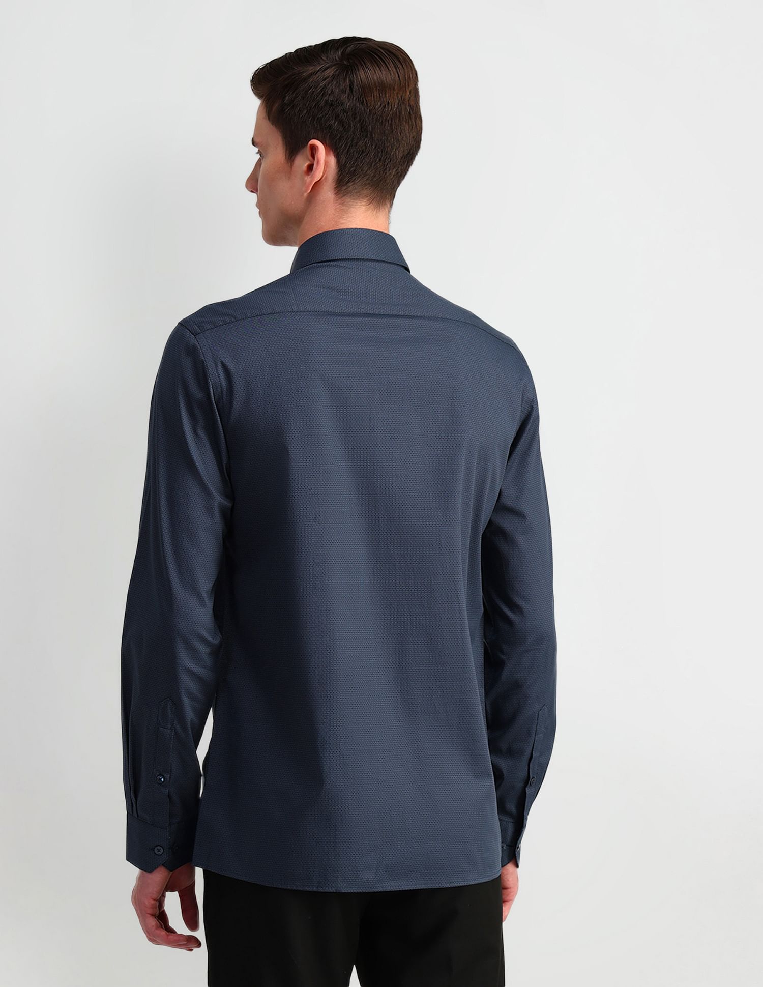 Arrow Abstract Print Cotton Shirt