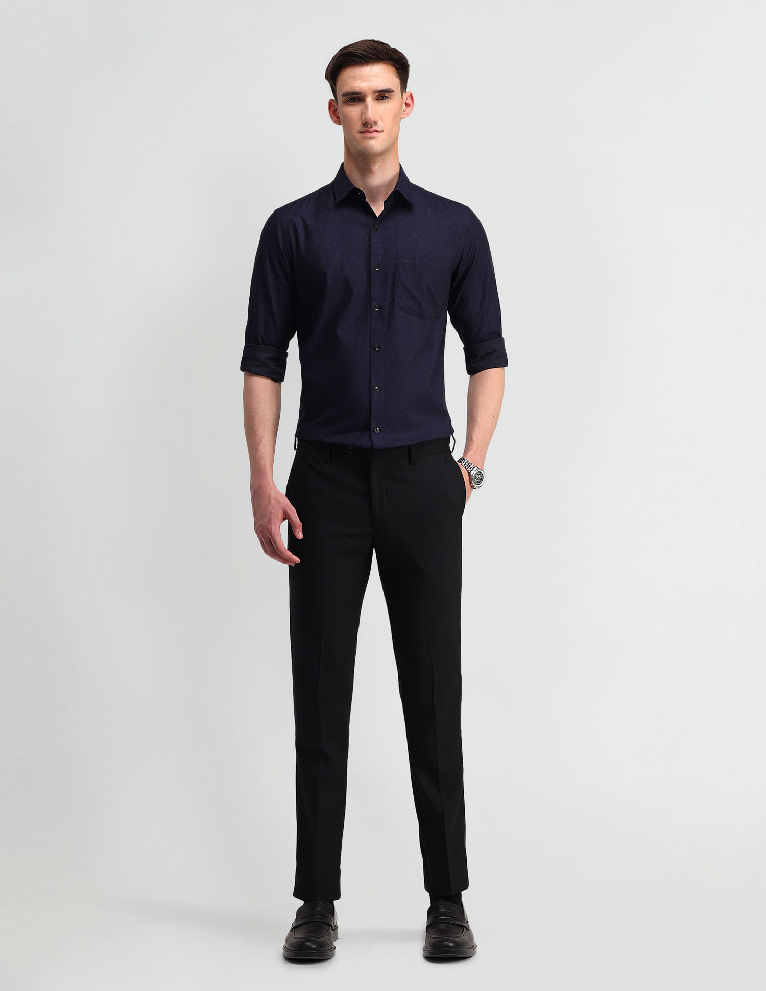 Arrow Liberty Classic Fit Cotton Shirt