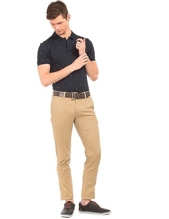 Buy US Polo Assn Slim Fit Cotton Twill Trousers  NNNOWcom