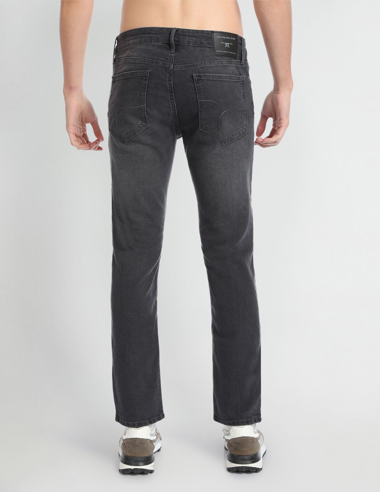 Flying Machine Michel Slim Tapered Fit Rinsed Jeans