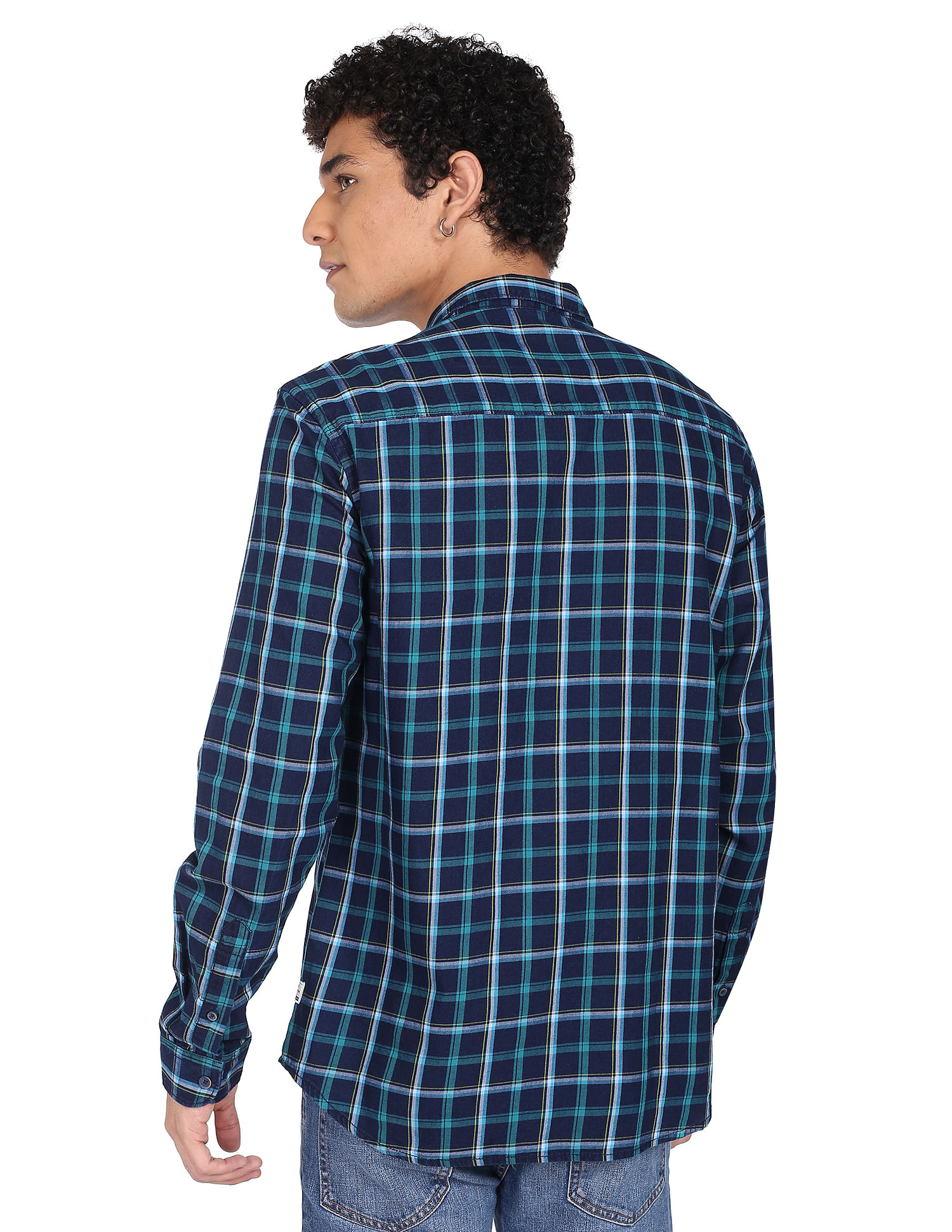 Flying Machine Tartan Check Cotton Shirt