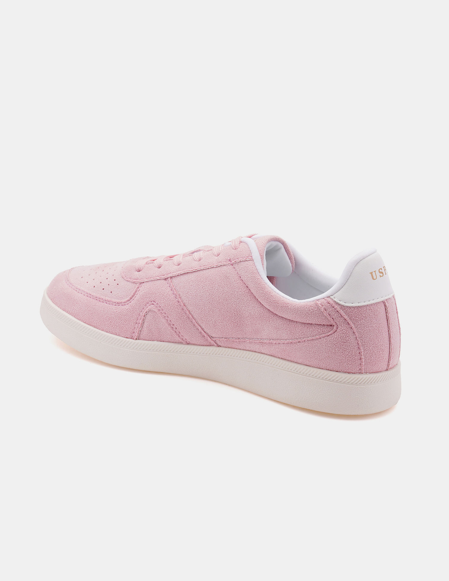 U.S. Polo Assn. Women Round Toe Edda Striped Sneakers