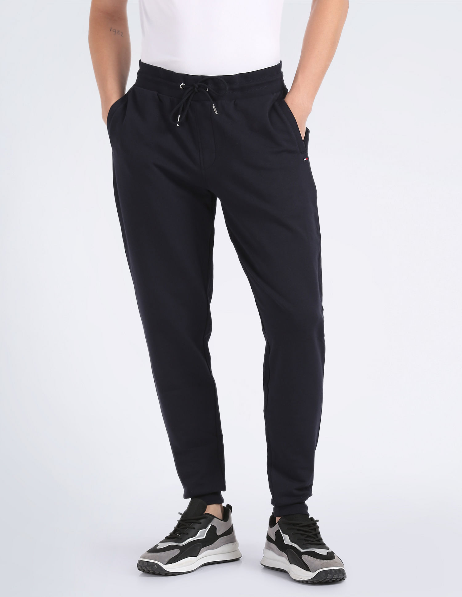 Buy Tommy Hilfiger Transitional Cotton Logo 1985 Sweatpants