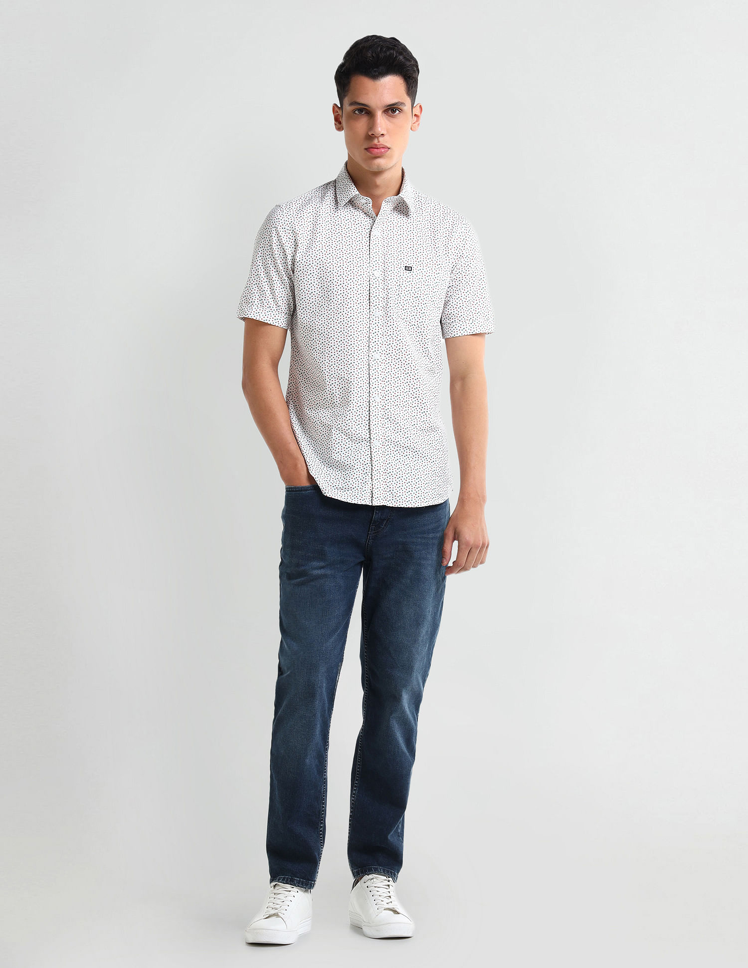 Arrow Sport Liberty Classic Floral Print Shirt