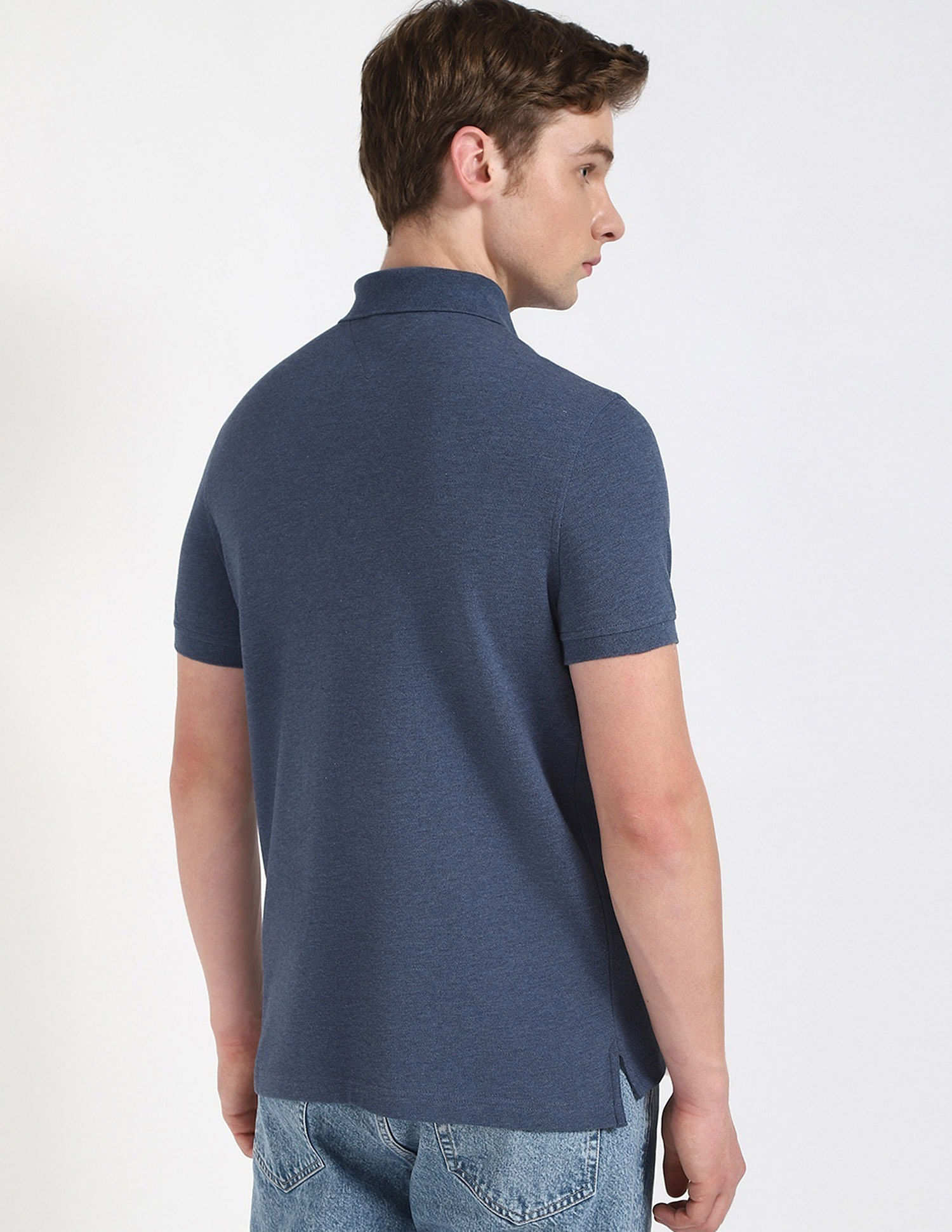 Tommy Hilfiger Solid Regular-Fit Cotton T-Shirt