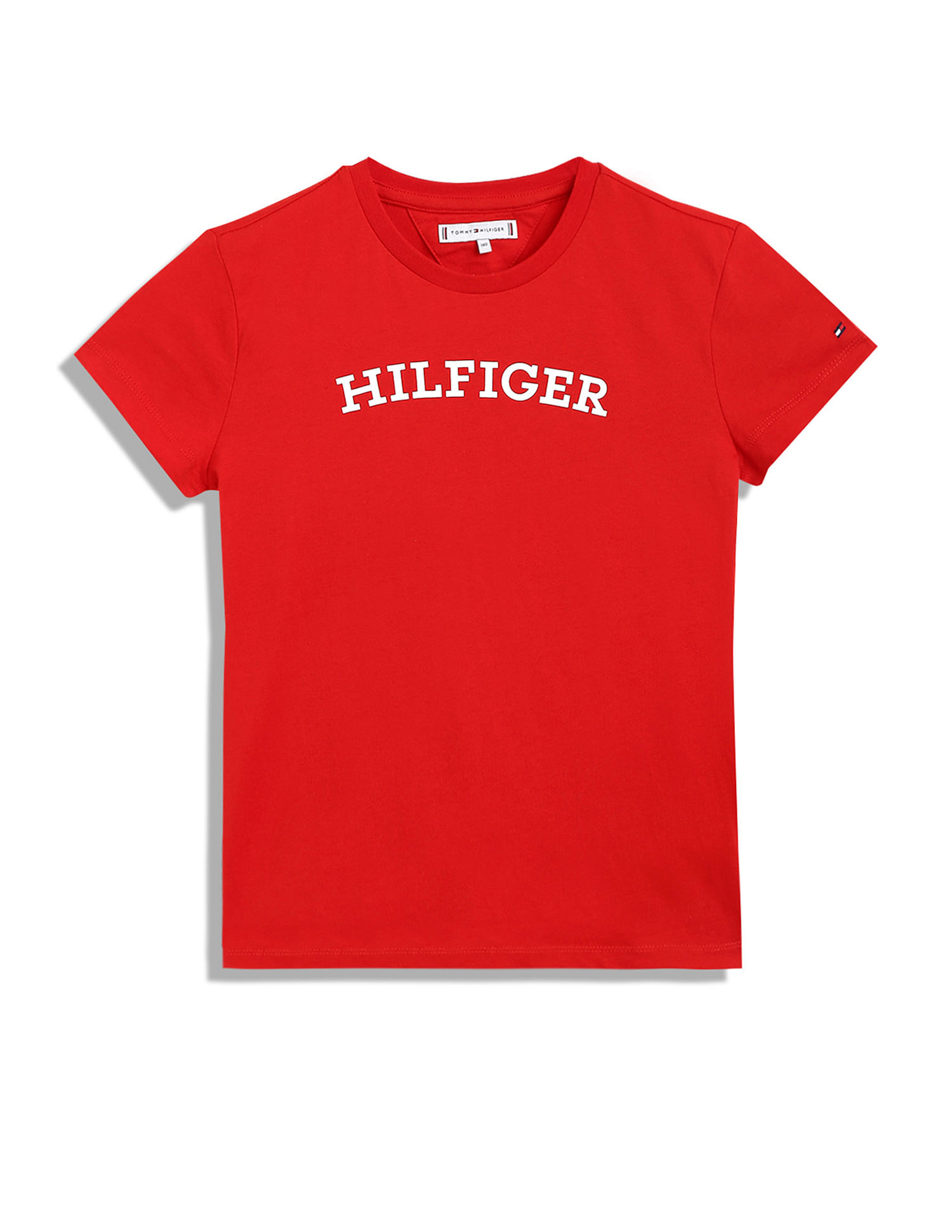 Buy Tommy Hilfiger Kids Girls Monotype Cotton T-Shirt