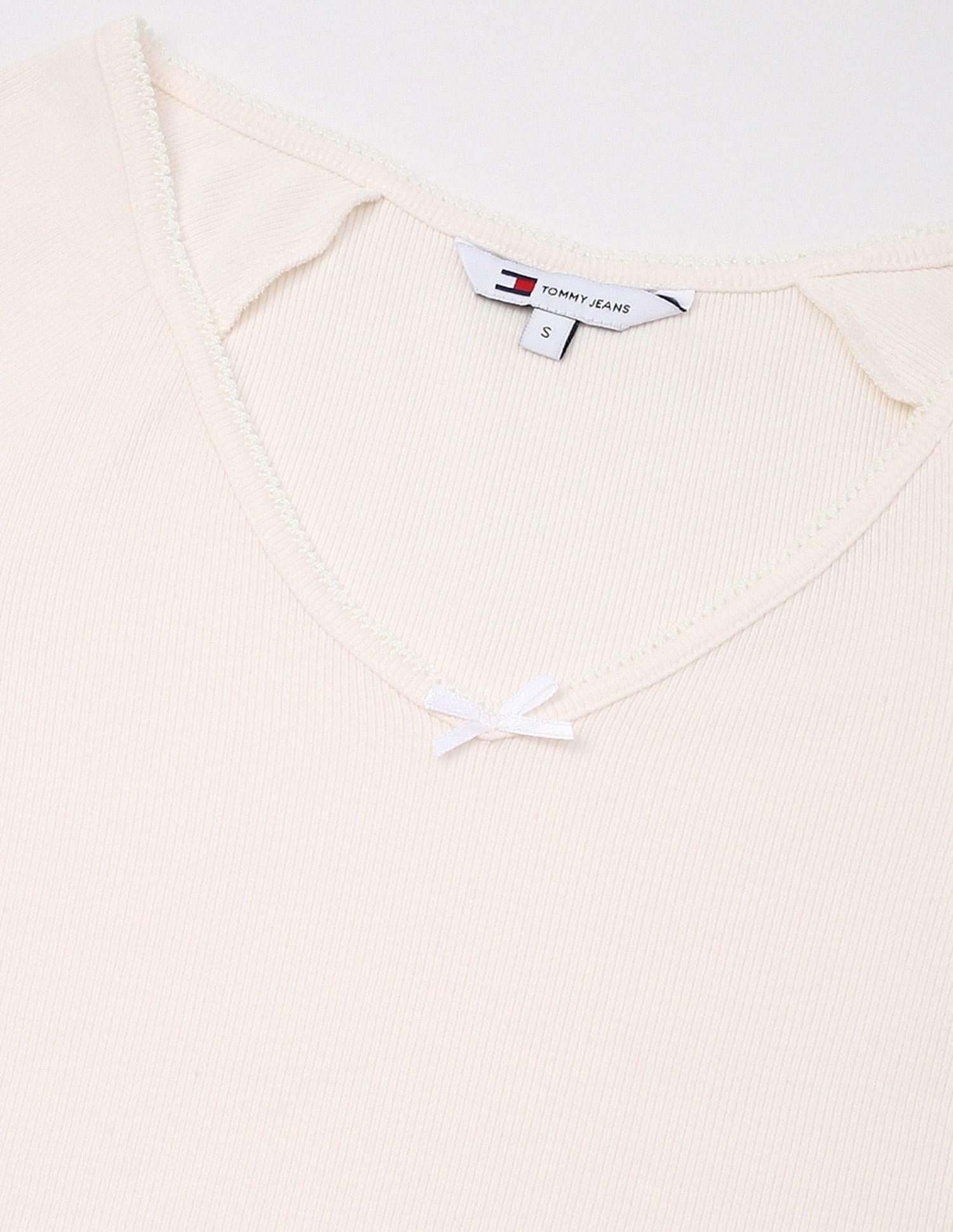 Tommy Hilfiger Slim-Fit Cotton Round Neck Top