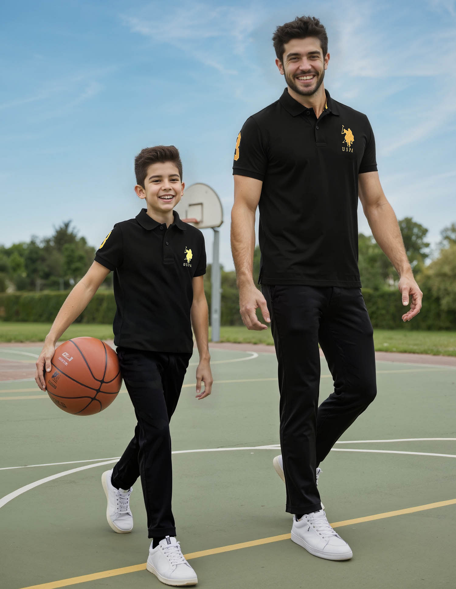 U.S. Polo Assn. Kids Boys Pique Polo Shirt