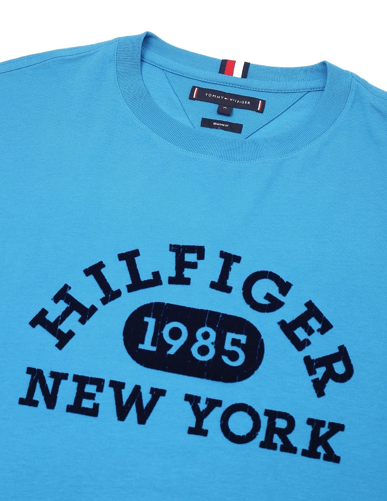 Tommy Hilfiger Embroidered Logo Regular-Fit Cotton T-Shirt