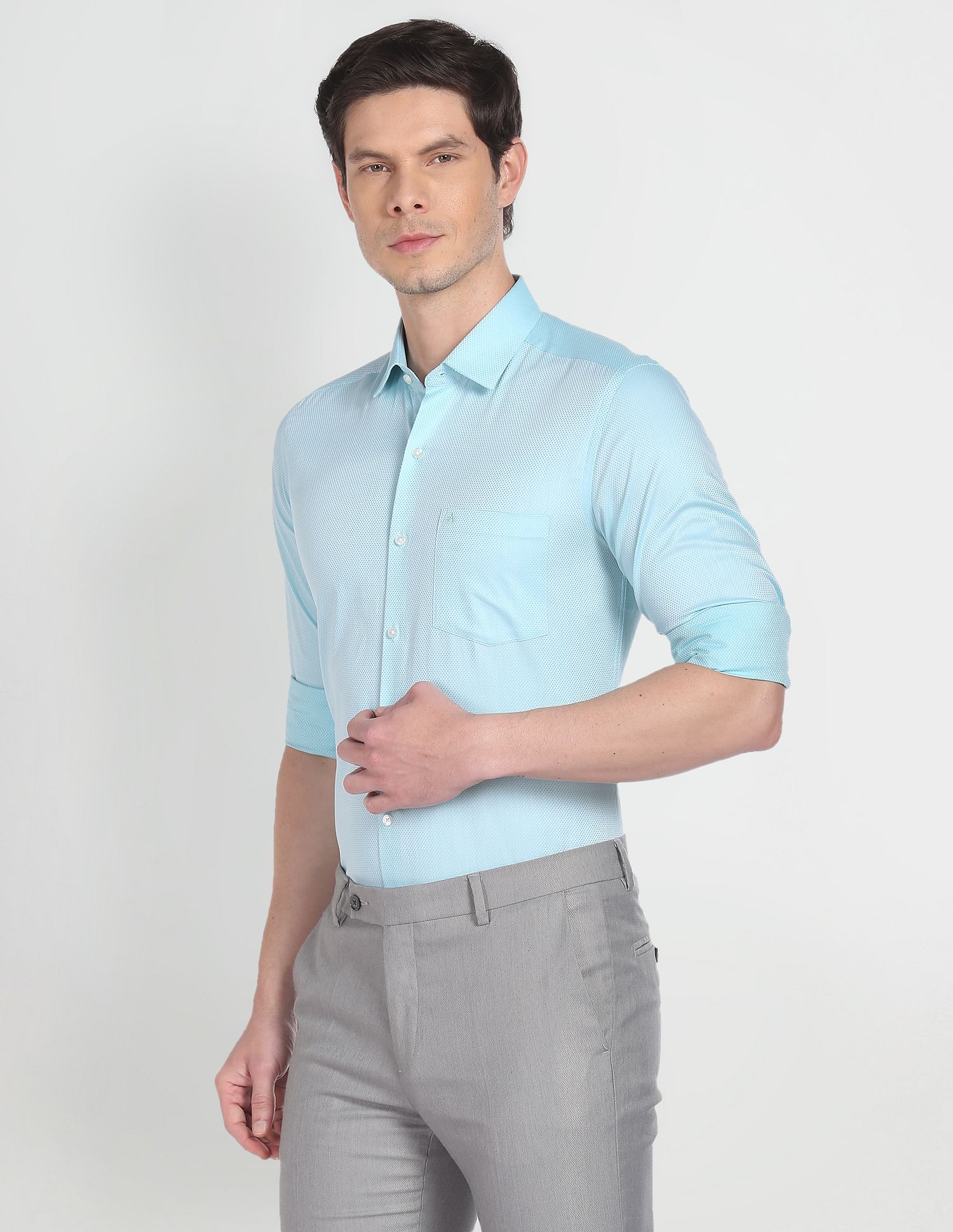 Arrow Solid Dobby Shirt