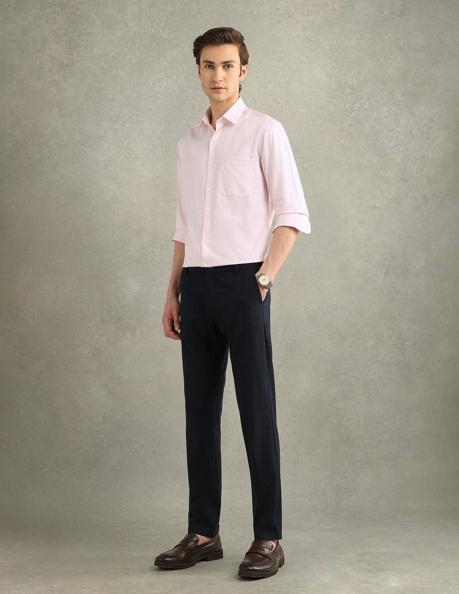 Arrow Textured Italian Elegance Shirt