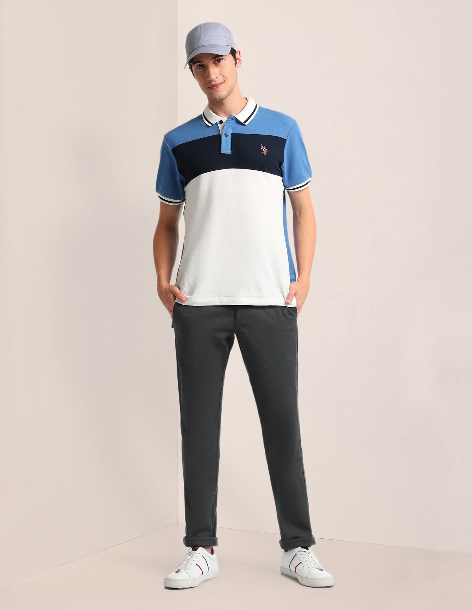U.S. Polo Assn. Yarn Dyed Check Trousers