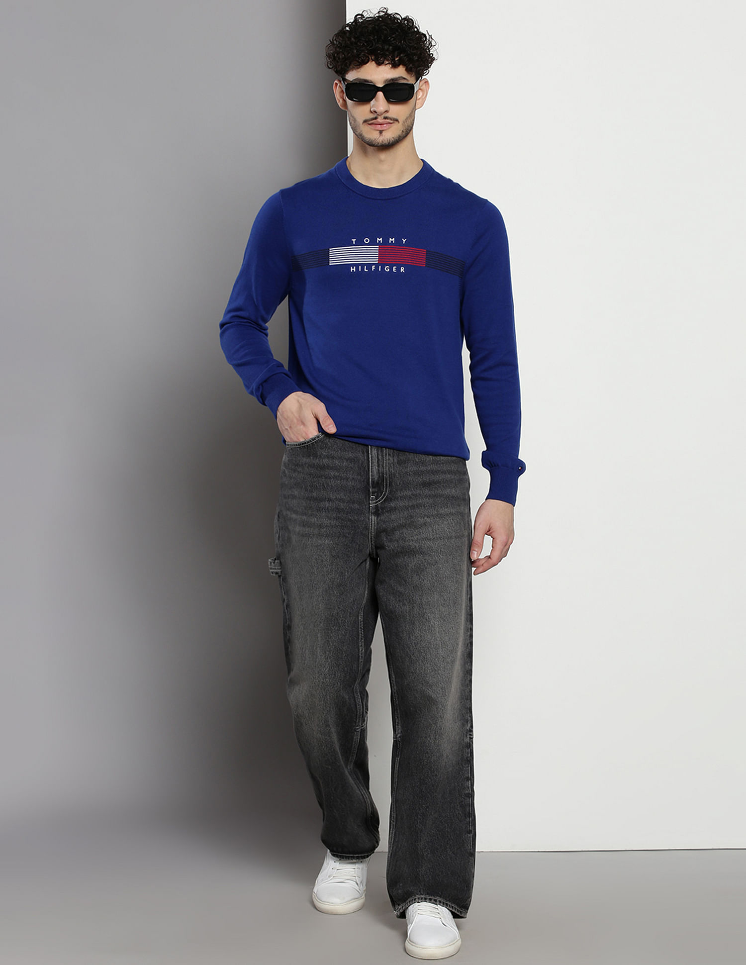 Tommy Hilfiger Crew Neck Doug Logo Sweater