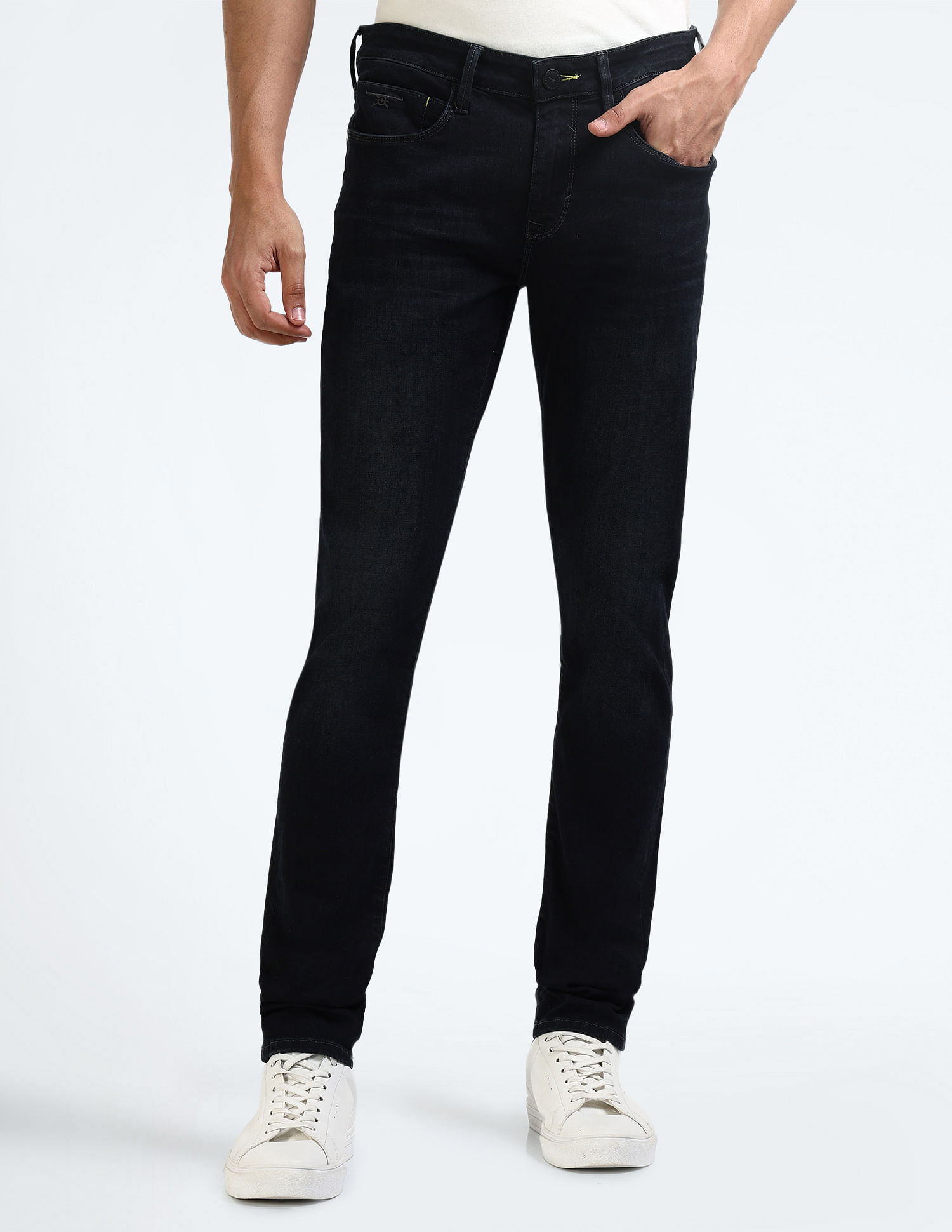 Flying Machine Jackson Super Skinny Fit Rinsed Jeans