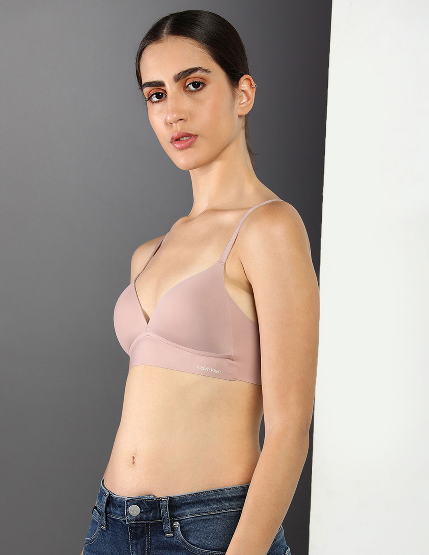 Buy Calvin Klein Underwear Lightly Lined Triangle Cup Padded Bra