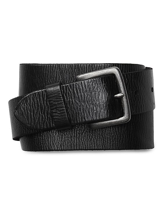 Gap leather best sale belt