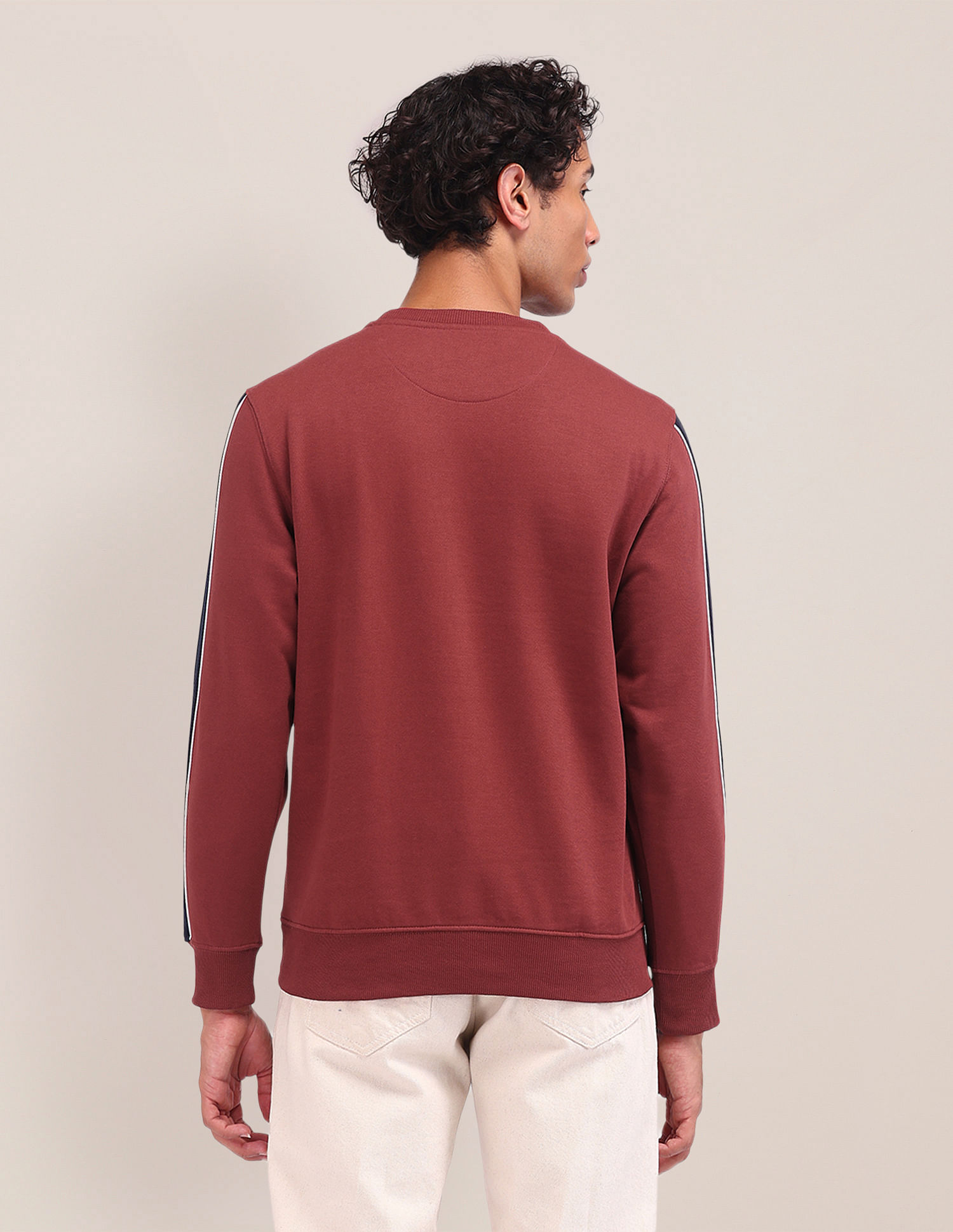 U.S. Polo Assn. Brand Printed Regular Fit Sweatshirt