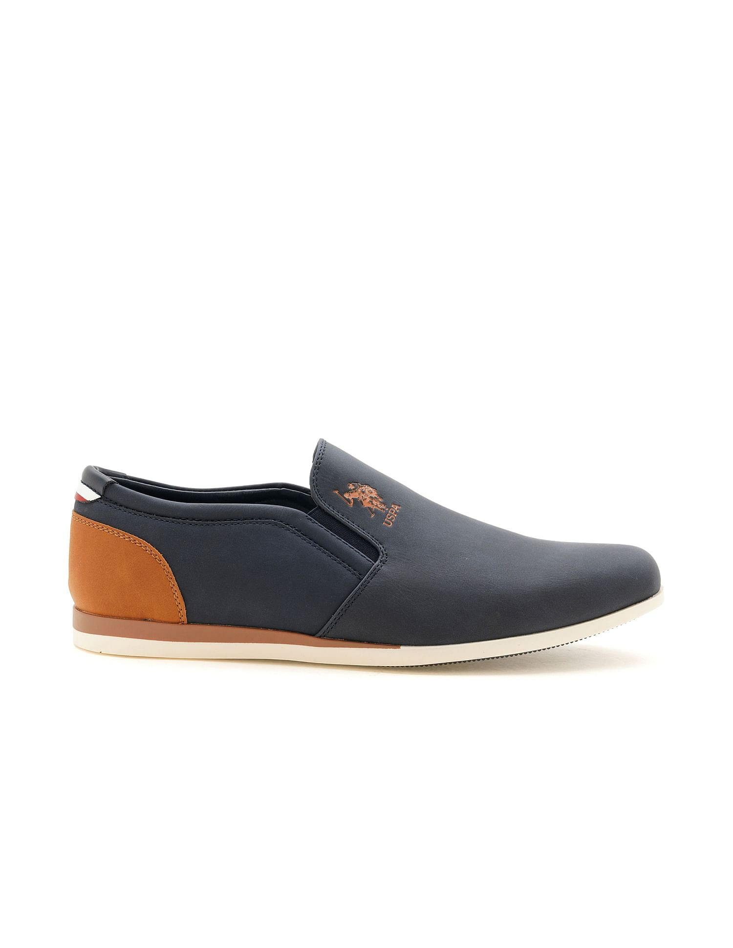 U.S. Polo Assn. Men Dake Navy Work Casuals Slip On