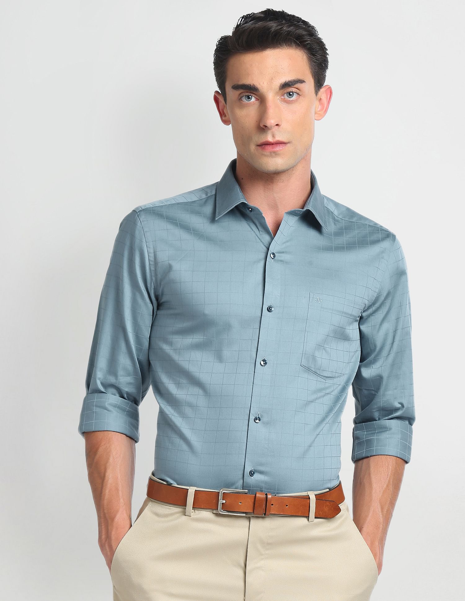 Arrow Auto Press Sateen Shirt