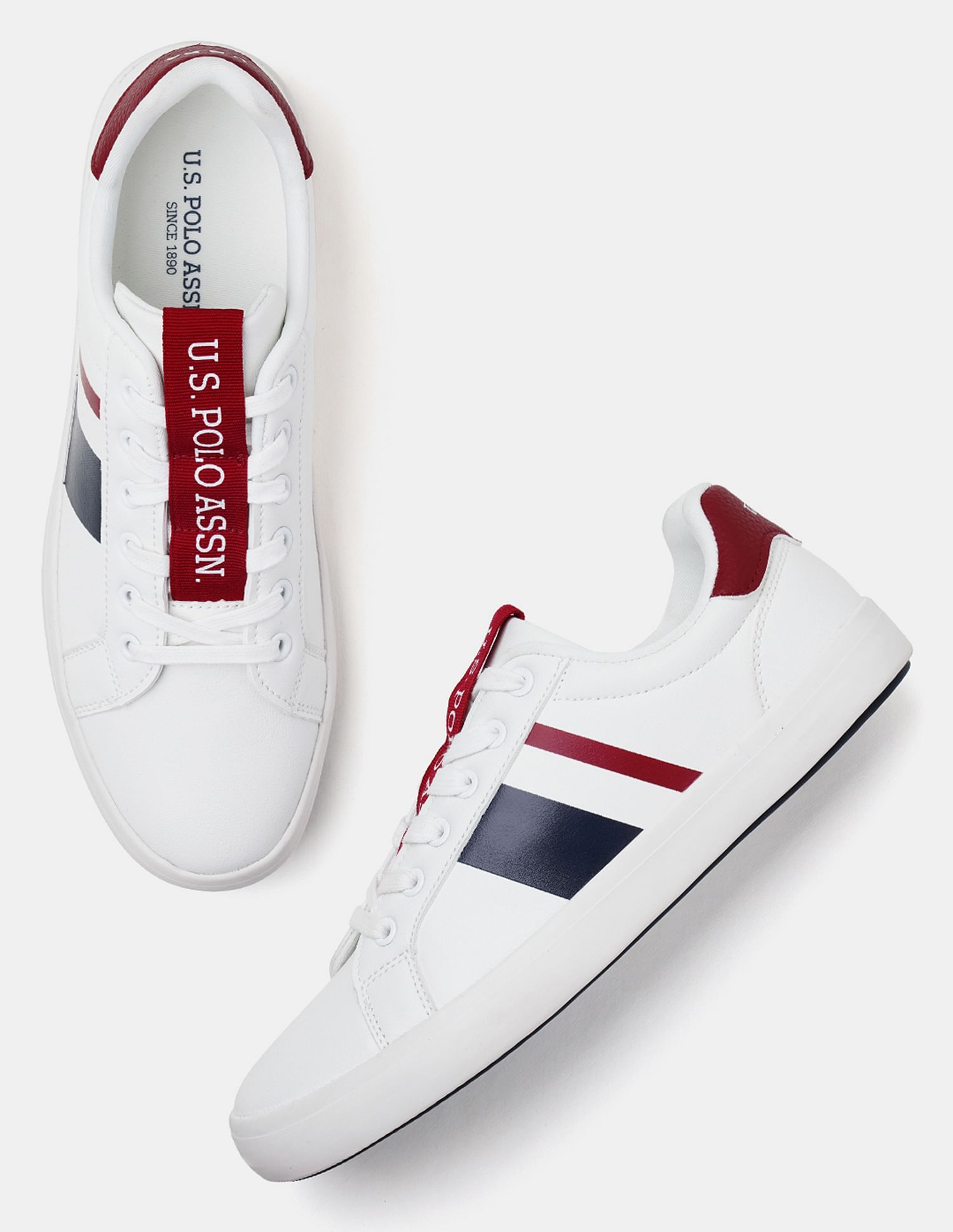 U.S. Polo Assn. Men Santos 3.0 Colour Blocked Sneakers