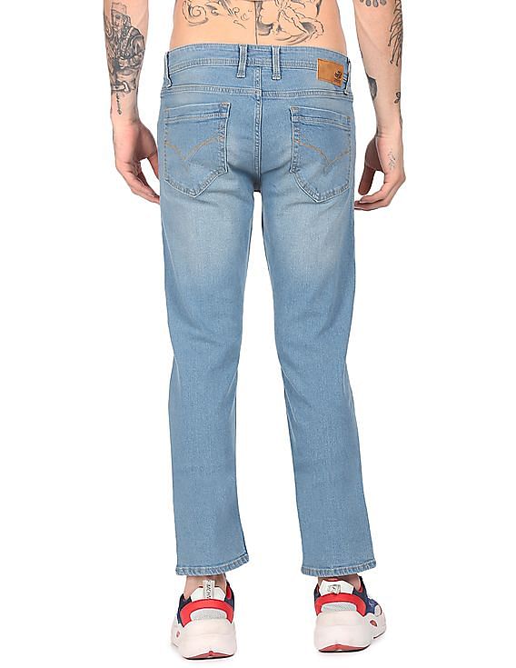 Flying Machine Michael Slim Tapered Fit Mid Rise Jeans