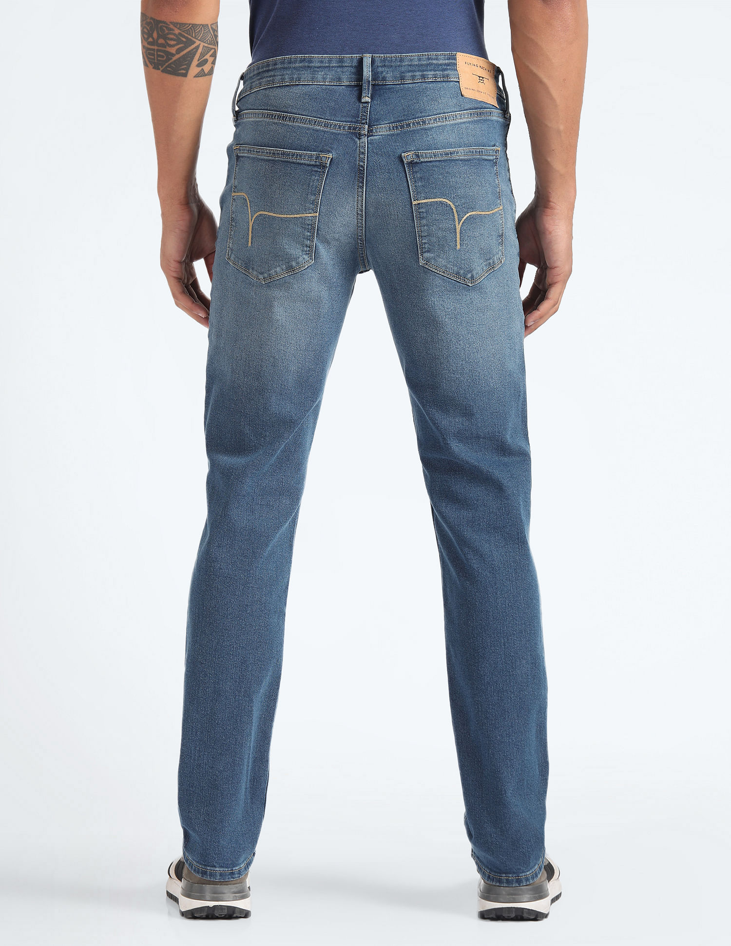Flying Machine Freddie Slim Straight Fit Jeans