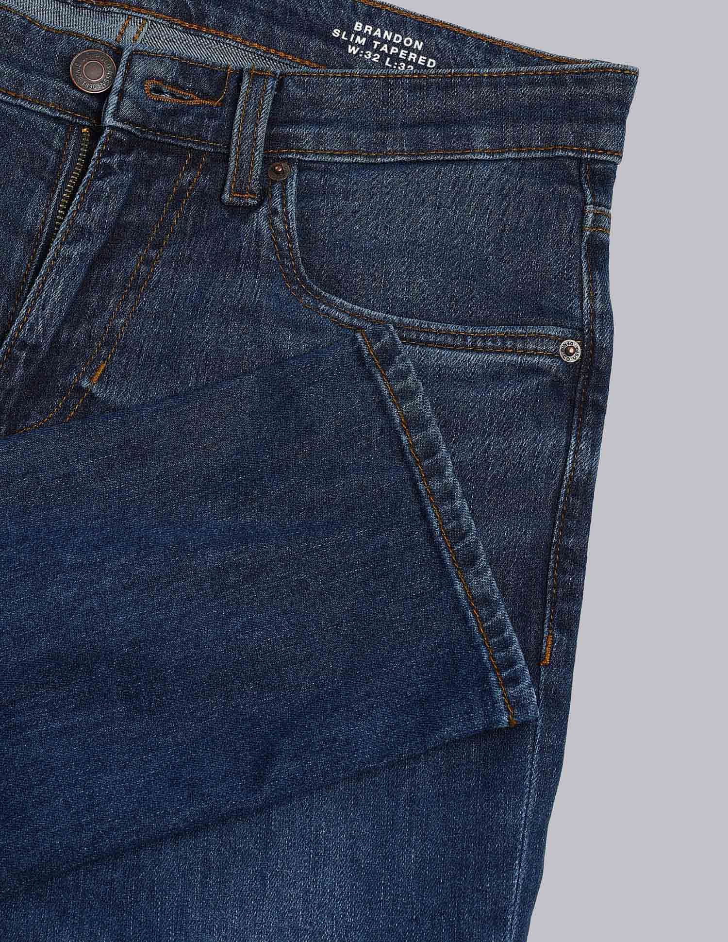 U.S. Polo Assn. Denim Co. Brandon Slim Tapered Fit Blue Jeans
