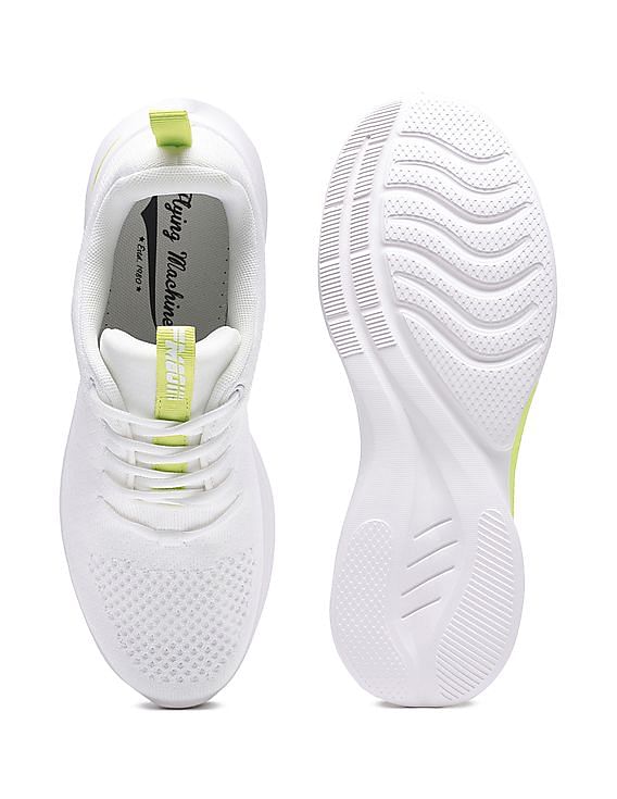 Flying Machine Men Round Toe Solid Brodie 2.0 Sneakers