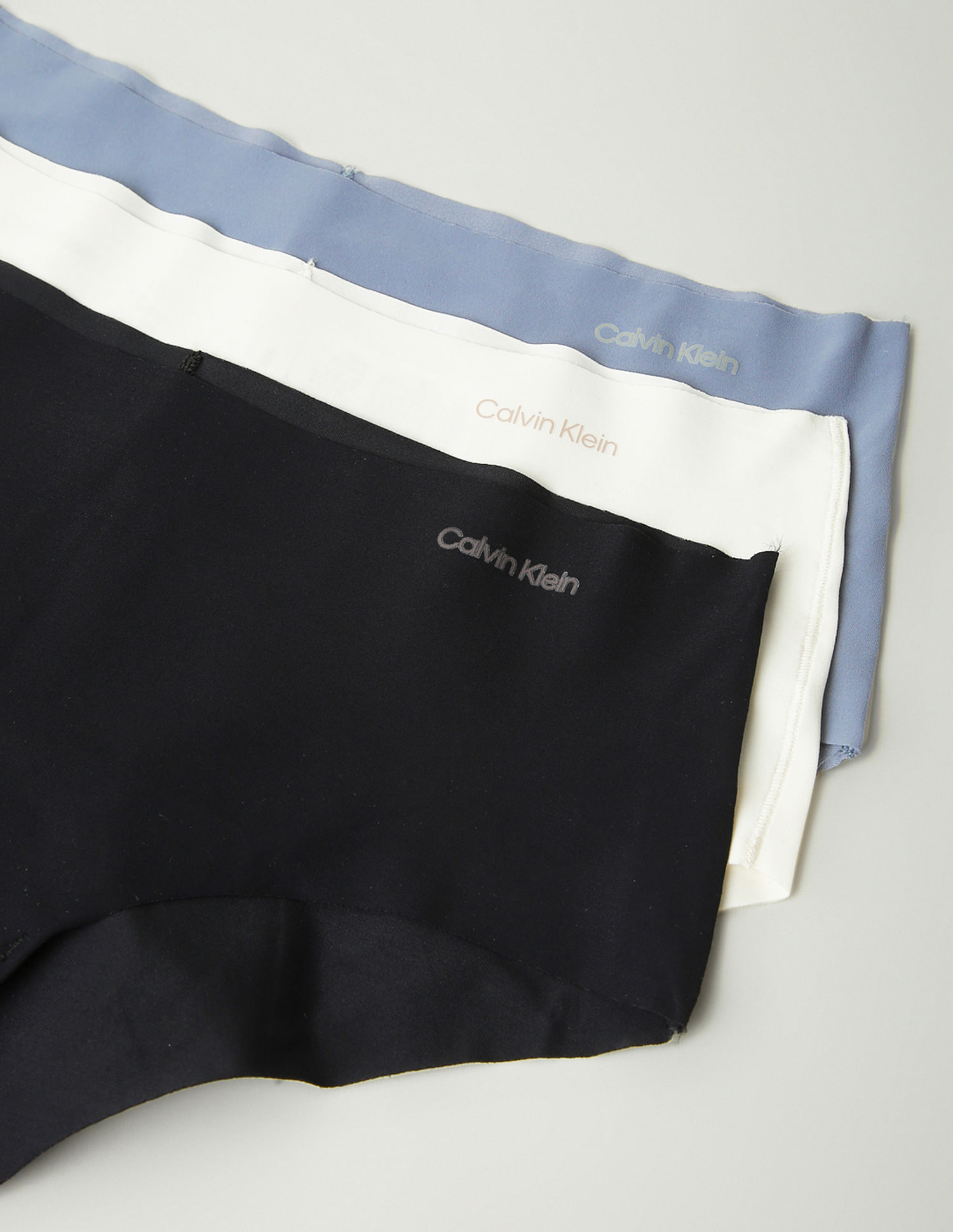 Calvin Klein Underwear Mid Rise Solid Hipster Panties - Pack Of 3