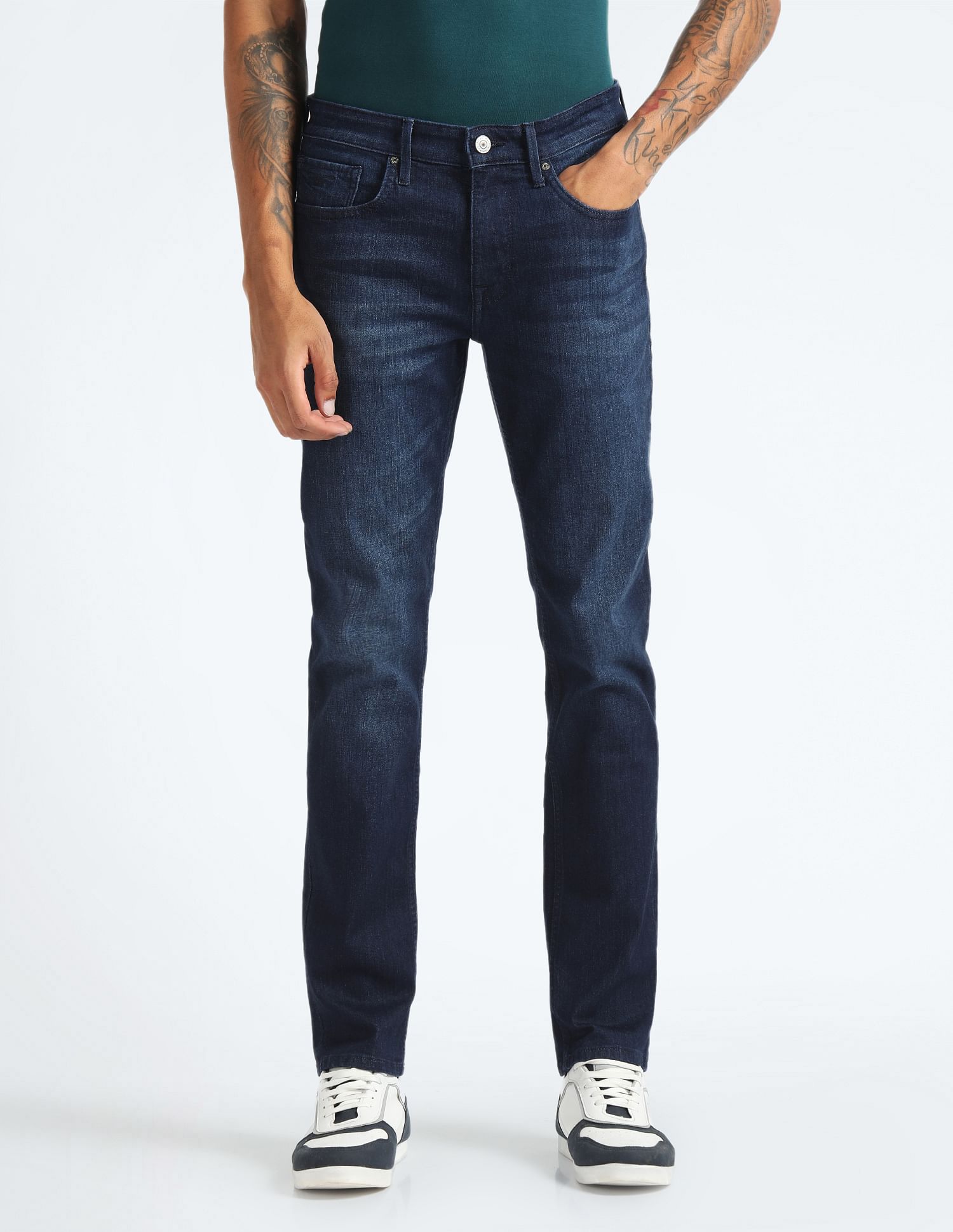 Flying Machine Freddie Slim Straight Jeans
