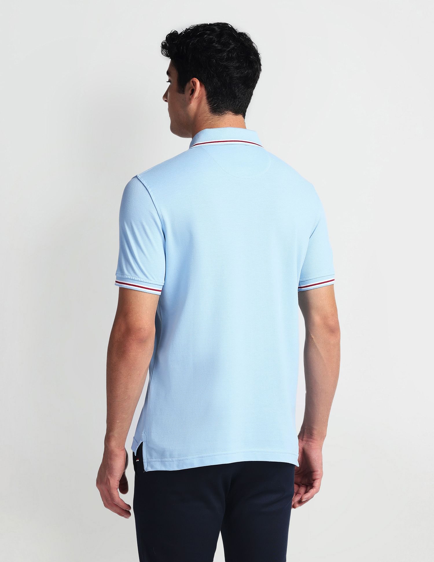 Arrow Sports Regular Fit Cotton Pique Polo Shirt