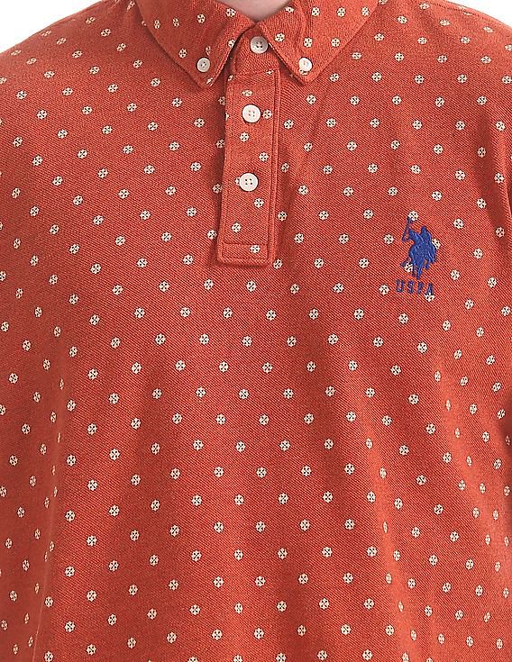 U.S. Polo Assn. Regular Fit Printed Polo Shirt