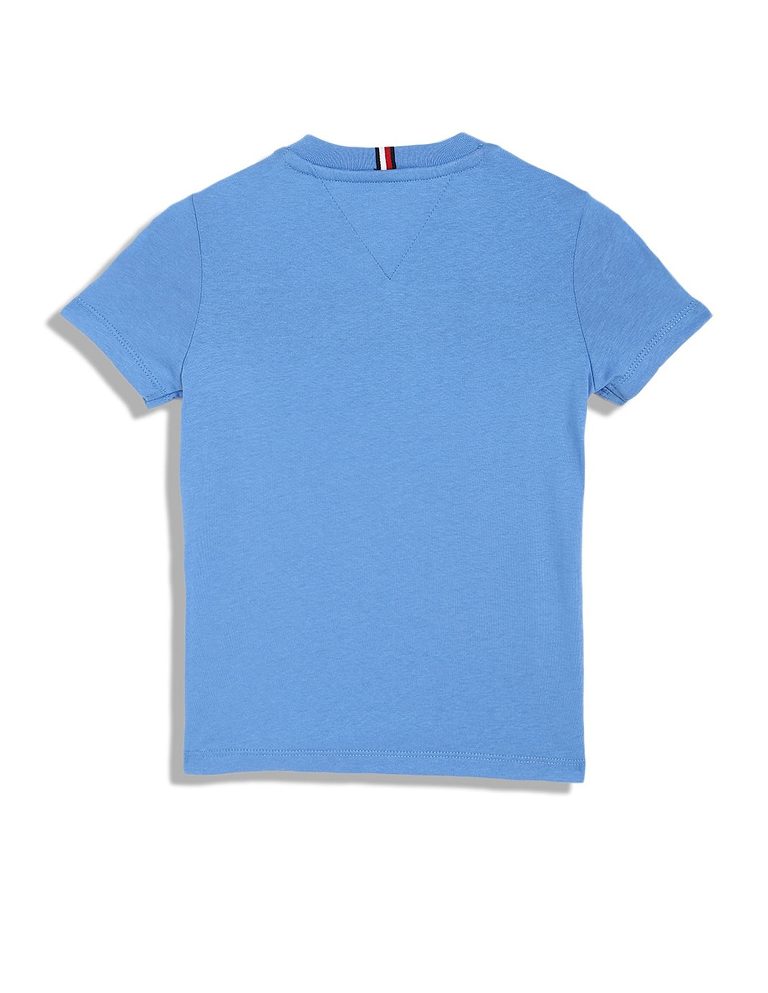 Tommy Hilfiger Kids Boys Logo Regular-Fit Cotton T-Shirt
