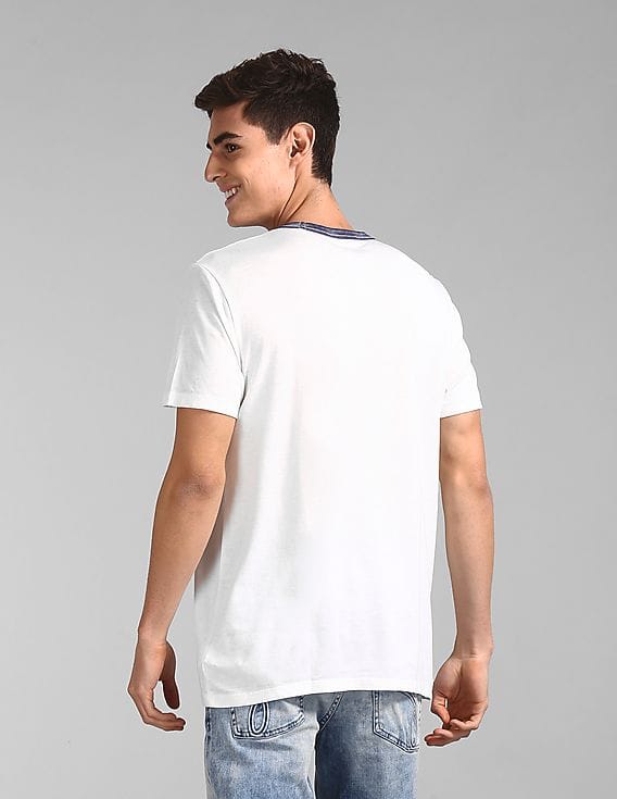 佐藤健 ABYTS RINGER NECK Tシャツ ホワイト Sサイズ(0)【新品】abyts 佐藤健 answer Tシャツ tee 半袖の通販 by ぽ