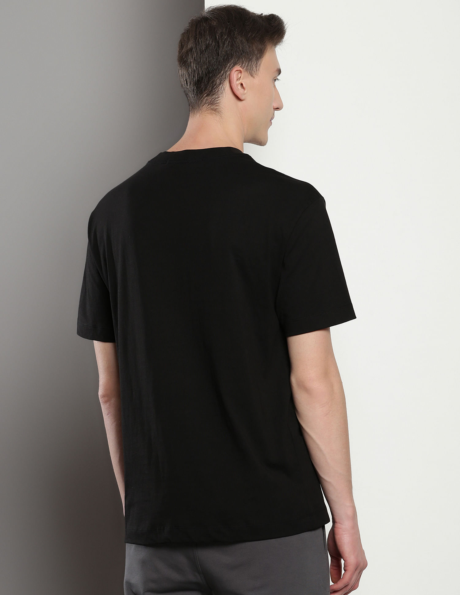 Calvin Klein Illusion Logo Print Relaxed T-Shirt