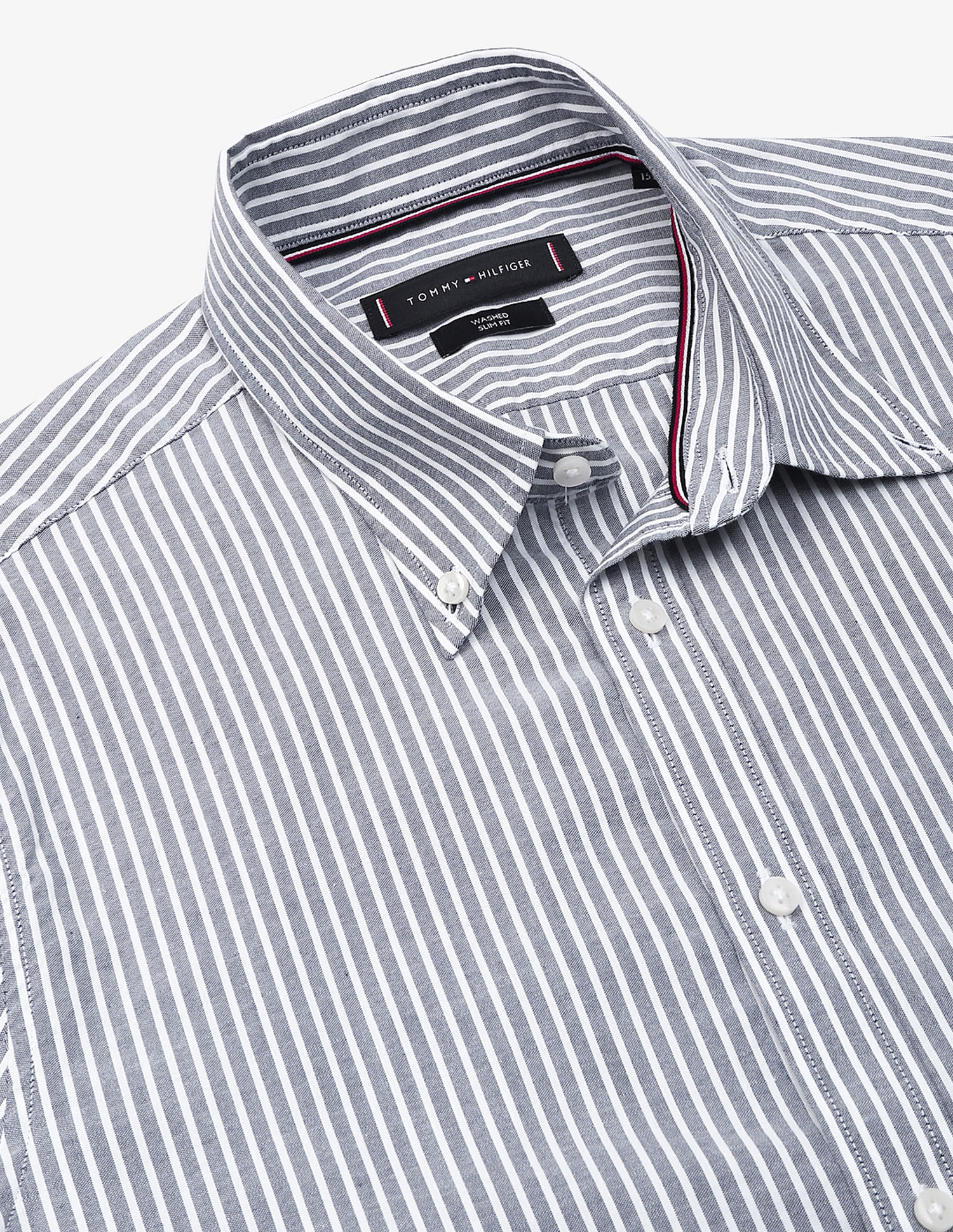 Tommy Hilfiger Vertical Striped Oxford Shirt