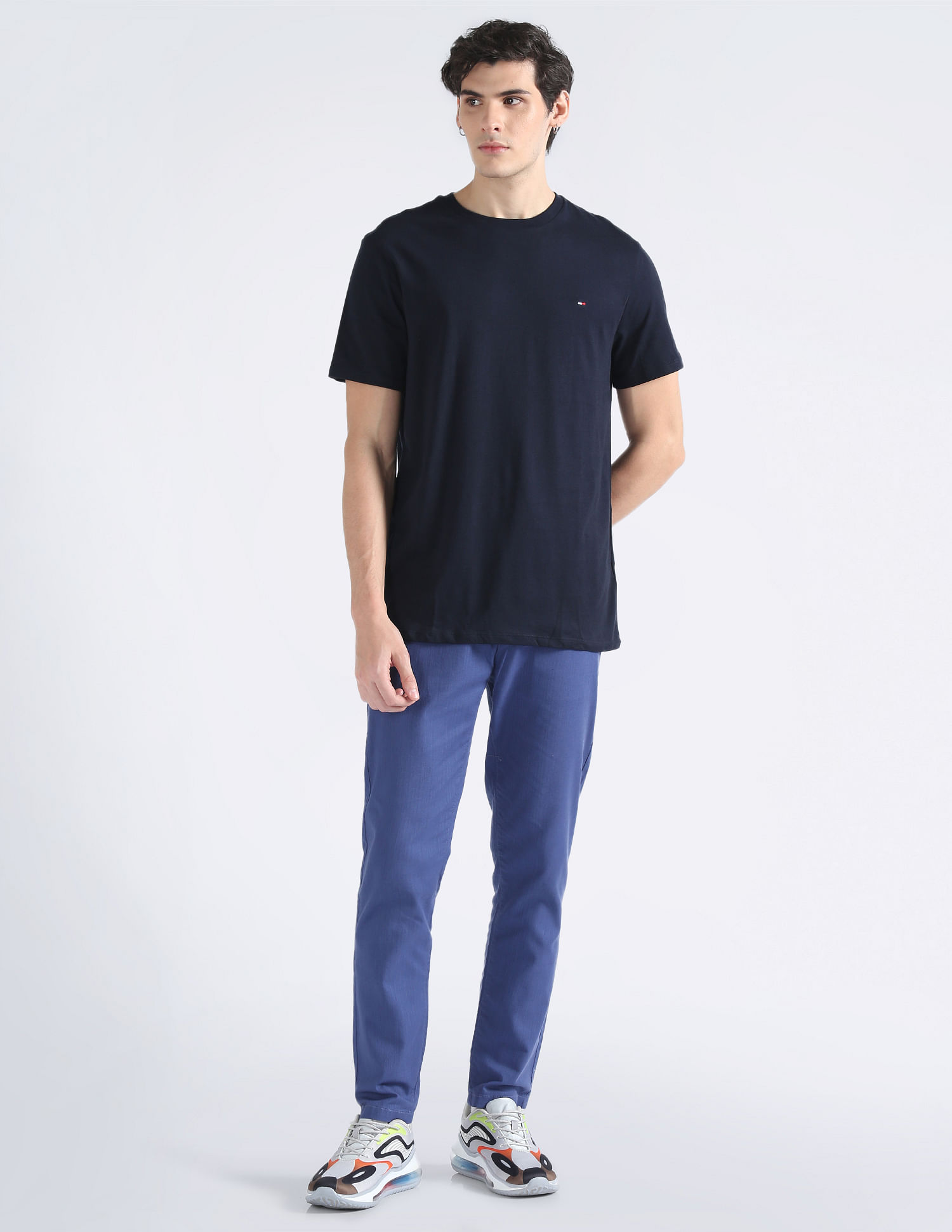 Tommy Hilfiger Solid Cotton Nantucket T-Shirt