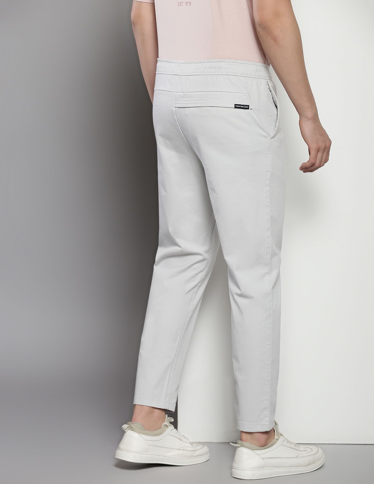 Calvin Klein Slim Fit Drawcord Chinos