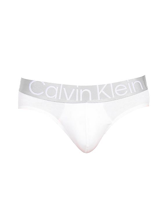 Buy Calvin Klein Underwear Men White Mid Rise Contrast Waist Hip