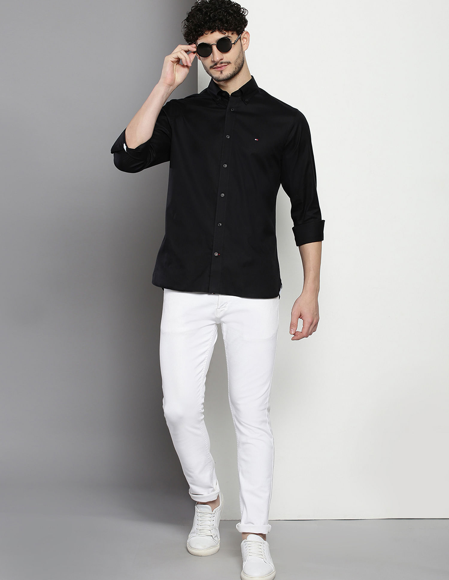 Tommy Hilfiger Solid Twill Shirt